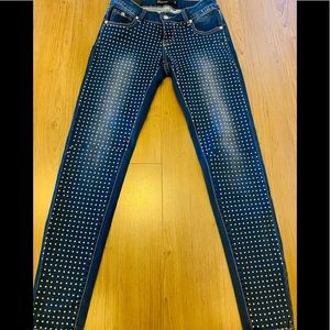 Studded Denim Jeans